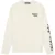 Malelions Men University Longsleeve T-Shirt | Off-White