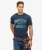 Mountain Rainbow T-shirt Blauw