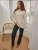 Hiccup Oversized trui  beige