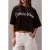 Calvin Klein Ss Boxy Logo Graphic Tee Black