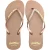 Beachyfeet Teenslipper dames – chocolate