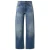 comma barrel jeans – mediumblauw