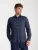 7Camicie Zakelijk overhemd ‘Leonardo Linen Man Shirt Pink’  blauw