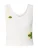 Hailys Gebreide top ‘Ci44tron’  groen / pasteloranje / offwhite