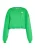 swirly Sweatshirt  groen / wit
