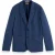 Scotch & Soda Regular-fit Unconstructed Cotton-blend Seersucker Blazer Sky