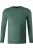 Marvelis Casual Sweatshirt ronde hals donkergroen, Effen
