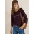 Cecil Dames Shirt met glitter tekst in Rood