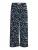 ICHI Bandplooibroek ‘IHKate’  navy / lichtgroen / natuurwit