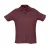 SOLS Heren Zomer II Pique Poloshirt met korte mouwen (Bourgondië)