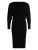 zero Gebreide jurk  zwart