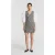 Karl Lagerfeld Boucle Poplin Sleeve Dress Black/white Boucle