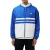Lacoste Heren-trainingsjack met logo (Blauw/Wit)