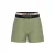 Like Flo imitatieleren regular fit casual jacquard short – groen