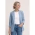 Blazer in een lang en open model