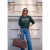 Sweatshirt met Loose Fit-pasvorm en tekst in folie