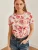 olalook Shirt  abrikoos / koraal / rood / wit