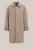 WE Fashion – Heren manteljas – Regular fit – Greige –