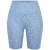 Miso Hoge taille wielershorts voor dames/dames (Blauw)