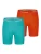 Happy Shorts Boxershorts  turquoise / oranjerood
