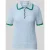 Jake*s Casual slim fit poloshirt in brei-look