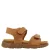 Develab leren sandalen cognac