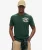 Vintage Athletic Korte Mouw T-shirt Groen