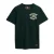 Vintage Athletic Korte Mouw T-shirt Groen
