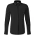 Premier Dames Recyclight Poplin Lange Mouwen Shirt (Zwart)