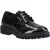 Hush Puppies Gabi Lace Up Meisjes Zwart Leren Brogues