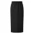 Structuur midi rok met split en elastische taille dames s.Oliver