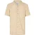 Threadbare Heren Rackes Slangenprint Korte Mouwen Shirt (Ecru)