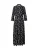 YAS Blousejurk ‘YASSavanna’  zwart / offwhite