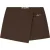 Malelions Women Social Club Skort | Chocolate