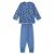 Sanetta Nachtkledij  navy / saffier / zalm roze