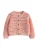 Next Gebreid vest  zalm roze
