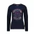 Vingino rechtvallende longsleeve met print – donkerblauw