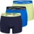 Happy Shorts 3-pack boxershorts heren d907 effen kleuren