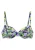 s.Oliver Bikinitop  nachtblauw / limoen / groen / sering