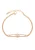faina Armband  rose-goud / transparant
