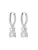 Hey Happiness Oorbellen ‘Teddy Mood’  zilver