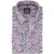 Overhemd Casa Moda Casual Fit blauw lange mouw print