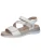 CAPRICE Sandalen met riem  zilvergrijs / stone grey