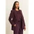 Expresso regular blazer – donkerrood