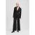 Karl Lagerfeld Contrast Stitch Pants Black