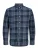 JACK & JONES Overhemd ‘JPRBlubrook’  navy / nachtblauw / wit