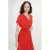 Grace & Mila midi jurk rood