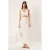 TRENDYOLMİLLA Dames Ecru Effen Maxi Mouwloos Casual Recht Jurken