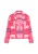 IZIA Gebreid vest  blauw / fuchsia / wit