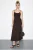 Hoge Taille A-Lijn Wrap Rok met Strikdetail